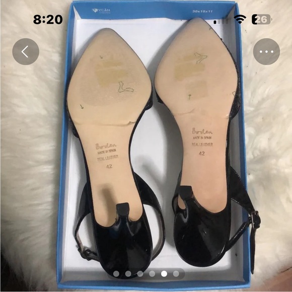 Boden Black Glitter Women's Heels size 42 - Picture 3 of 6